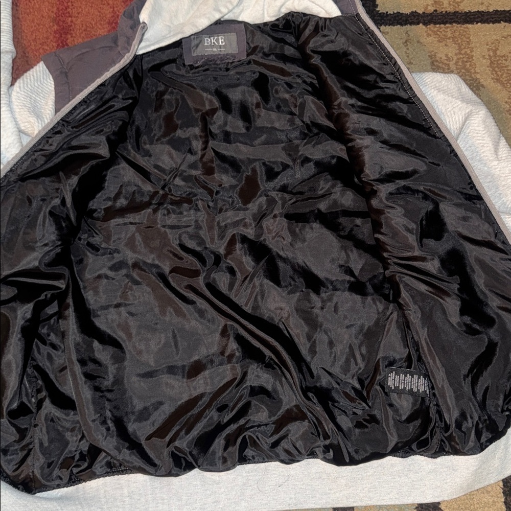 Mens‎ BKE Buckle Hooded Puffer Jacket - Picture 5 of 11